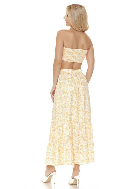 Women's Floral Skirt and TOP Set - Shop Style & More | Fresh Looks, Everyday Deals & Free Shipping
