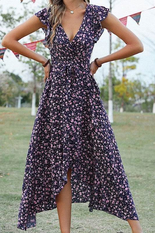 Floral wrap dress - Shop Style & More | Fresh Looks, Everyday Deals & Free Shipping