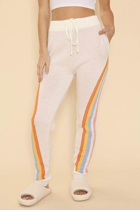 Retro stripe joggers - Shop Style & More | Fresh Looks, Everyday Deals & Free Shipping