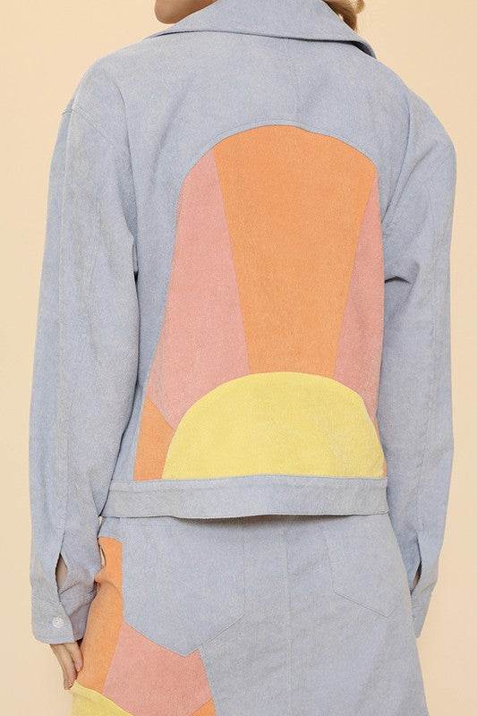 Corduroy sunburst jacket - Shop Style & More | Fresh Looks, Everyday Deals & Free Shipping