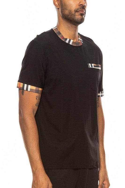 Checkered Short Sleeve Tee - Shop Style & More | Fresh Looks, Everyday Deals & Free Shipping