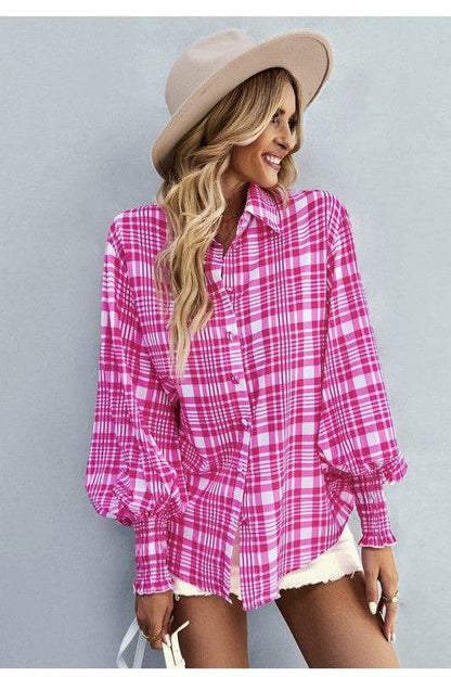 Printed button down top - Shop Style & More | Fresh Looks, Everyday Deals & Free Shipping
