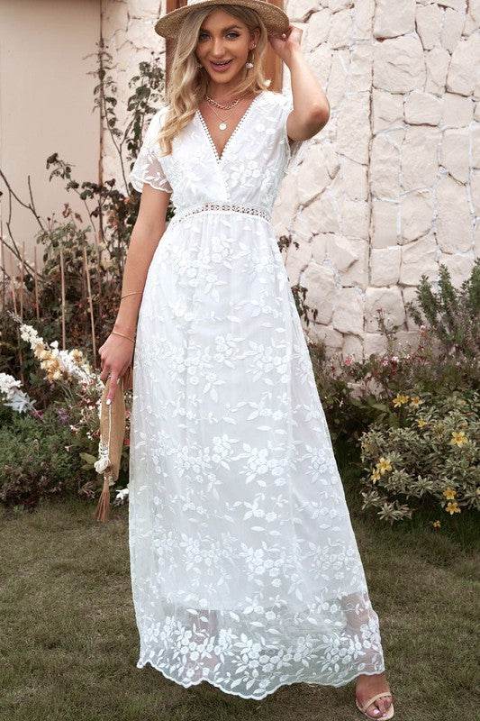 Lace maxi dress - Shop Style & More | Fresh Looks, Everyday Deals & Free Shipping