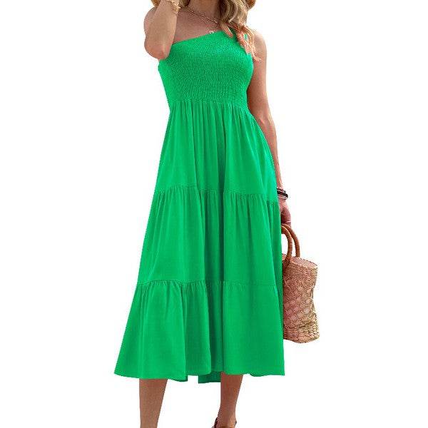 Solid One-Shoulder Dress - Shop Style & More | Fresh Looks, Everyday Deals & Free Shipping