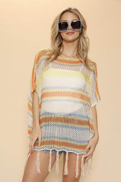Stripe cover up - Shop Style & More | Fresh Looks, Everyday Deals & Free Shipping