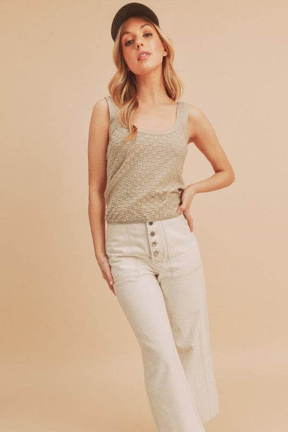 Gwenn Knit Tank - Shop Style & More | Fresh Looks, Everyday Deals & Free Shipping