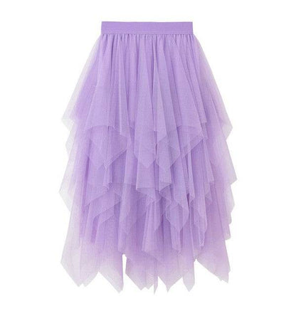 Tiered mesh ruffle midi skirt - Shop Style & More | Fresh Looks, Everyday Deals & Free Shipping