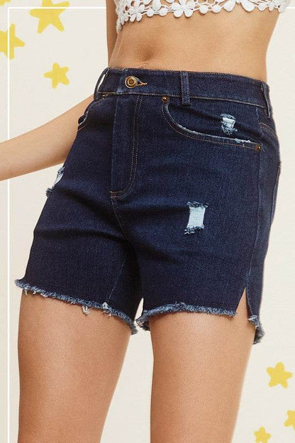 CASUAL WASHED STYLE DENIM SHORTS WITH POCKETS - Shop Style & More | Fresh Looks, Everyday Deals & Free Shipping