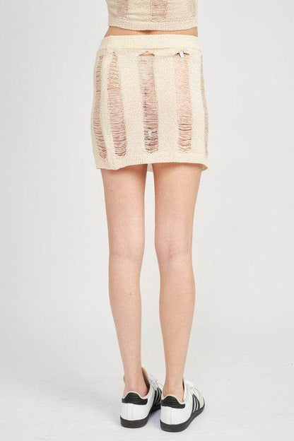 LADDERED HIGH WAIST MINI SKIRT - Shop Style & More | Fresh Looks, Everyday Deals & Free Shipping