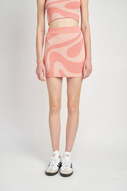 COLOR BLOCKED MINI SKIRT - Shop Style & More | Fresh Looks, Everyday Deals & Free Shipping