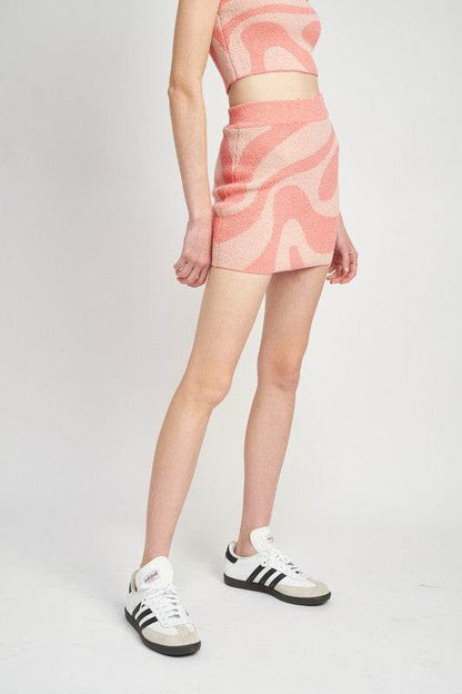 COLOR BLOCKED MINI SKIRT - Shop Style & More | Fresh Looks, Everyday Deals & Free Shipping