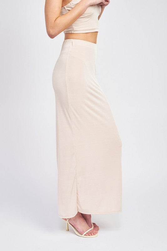 HIGH WAISTED MAXI SKIRT - Shop Style & More | Fresh Looks, Everyday Deals & Free Shipping