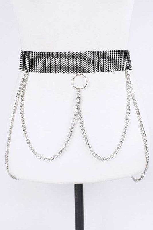 Mesh Stone iconic Chain Belt - Shop Style & More | Fresh Looks, Everyday Deals & Free Shipping