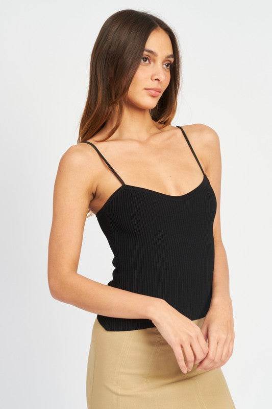 SPAGHETTI STRAP CAMI TOP - Shop Style & More | Fresh Looks, Everyday Deals & Free Shipping