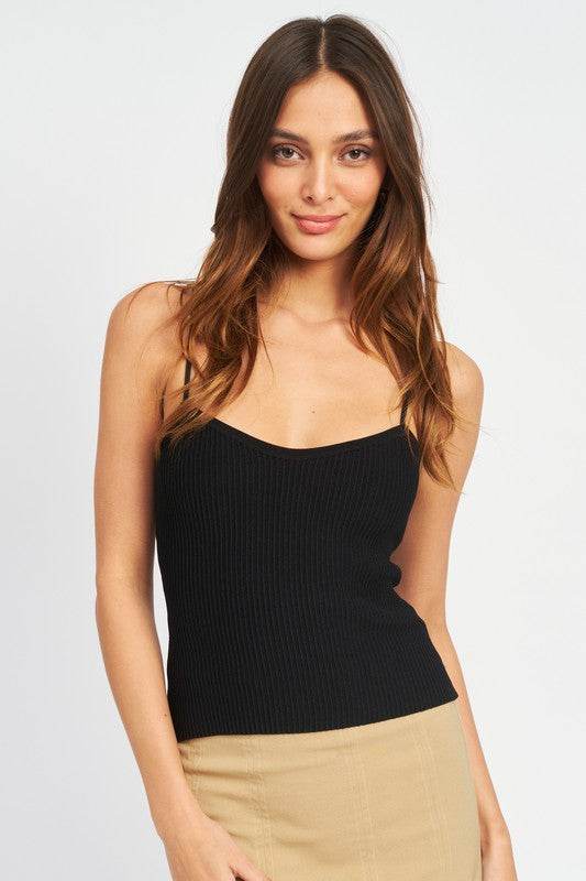 SPAGHETTI STRAP CAMI TOP - Shop Style & More | Fresh Looks, Everyday Deals & Free Shipping