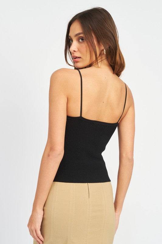 SPAGHETTI STRAP CAMI TOP - Shop Style & More | Fresh Looks, Everyday Deals & Free Shipping
