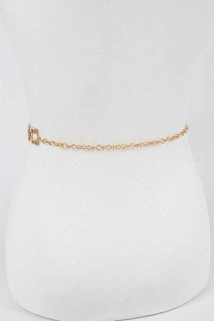Square Link Fashion Chain Belt - Shop Style & More | Fresh Looks, Everyday Deals & Free Shipping