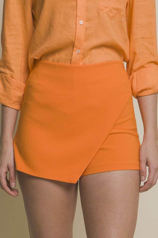High Waist Asymmetrical Skort - Shop Style & More | Fresh Looks, Everyday Deals & Free Shipping