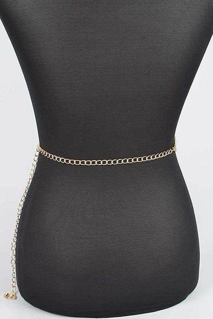 Classic Rhinestone Chain Belt - Shop Style & More | Fresh Looks, Everyday Deals & Free Shipping