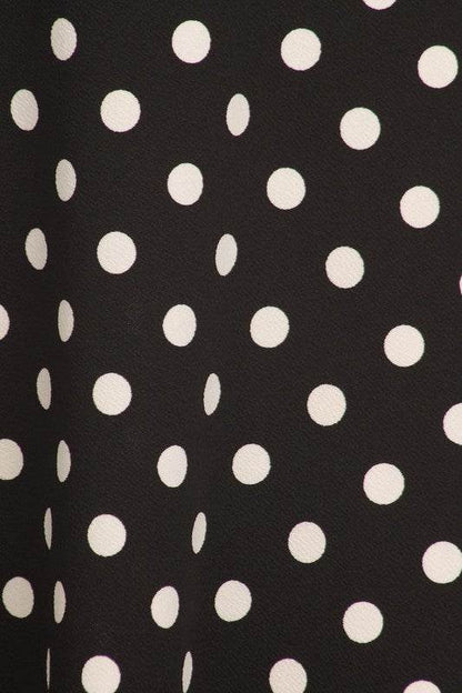Polka dot print, knee length skirt - Shop Style & More | Fresh Looks, Everyday Deals & Free Shipping