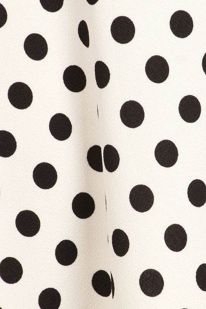 Polka dot print, knee length skirt - Shop Style & More | Fresh Looks, Everyday Deals & Free Shipping