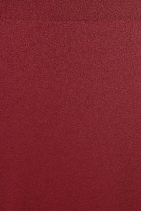 Solid high waisted A-line knee length skirt - Shop Style & More | Fresh Looks, Everyday Deals & Free Shipping