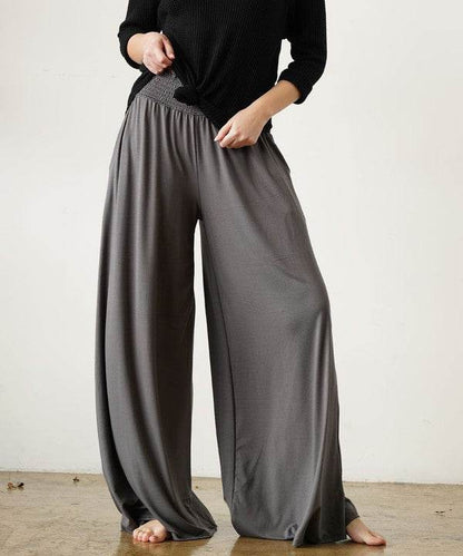SMOCK ELASTIC WAIST MAXI PALAZZO - Shop Style & More | Fresh Looks, Everyday Deals & Free Shipping