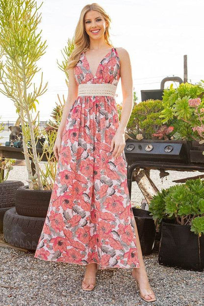 Tie Back Floral Dress - Shop Style & More | Fresh Looks, Everyday Deals & Free Shipping