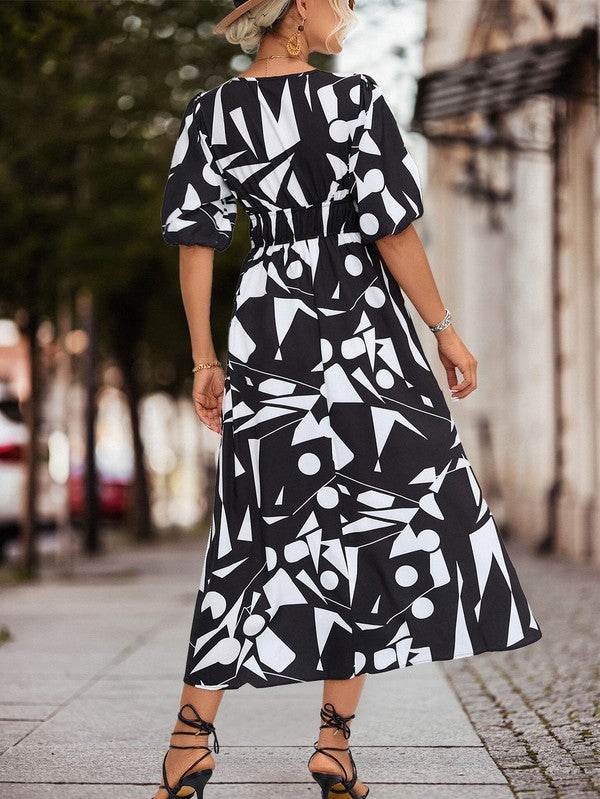 Women Printed Long Dress - Shop Style & More | Fresh Looks, Everyday Deals & Free Shipping