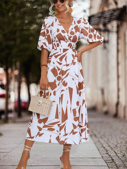 Women Printed Long Dress - Shop Style & More | Fresh Looks, Everyday Deals & Free Shipping