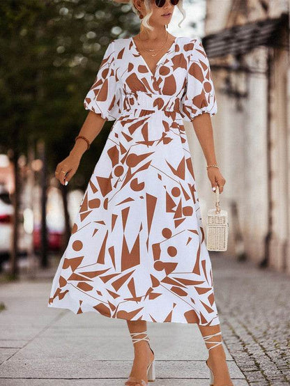 Women Printed Long Dress - Shop Style & More | Fresh Looks, Everyday Deals & Free Shipping