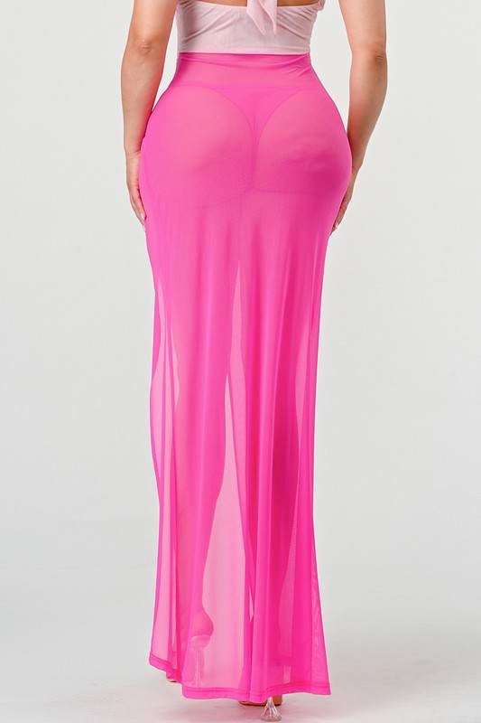 SEXY TIE AROUND HIGH SLIT DRESS - Shop Style & More | Fresh Looks, Everyday Deals & Free Shipping
