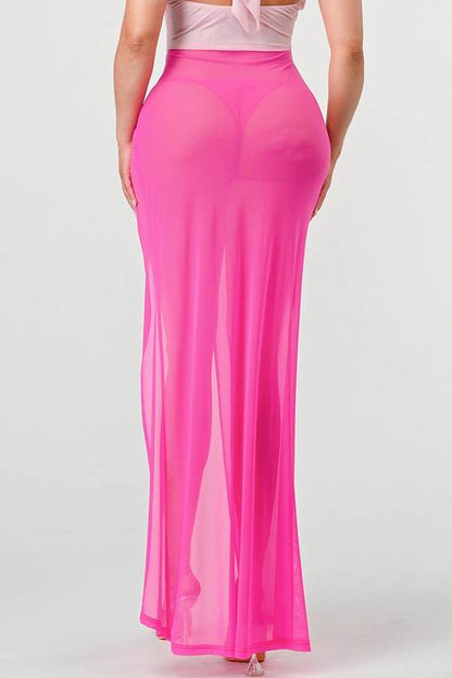 SEXY TIE AROUND HIGH SLIT DRESS - Shop Style & More | Fresh Looks, Everyday Deals & Free Shipping