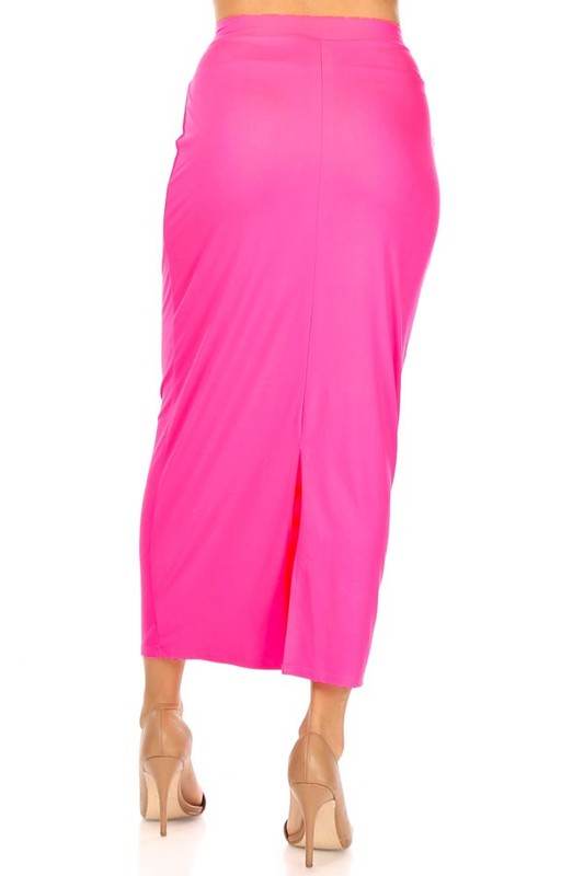 Solid Midi Pencil Skirt - Shop Style & More | Fresh Looks, Everyday Deals & Free Shipping