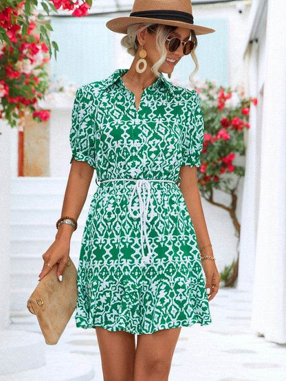 Women Print Button Down Jumpsuit - Shop Style & More | Fresh Looks, Everyday Deals & Free Shipping