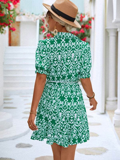 Women Print Button Down Jumpsuit - Shop Style & More | Fresh Looks, Everyday Deals & Free Shipping