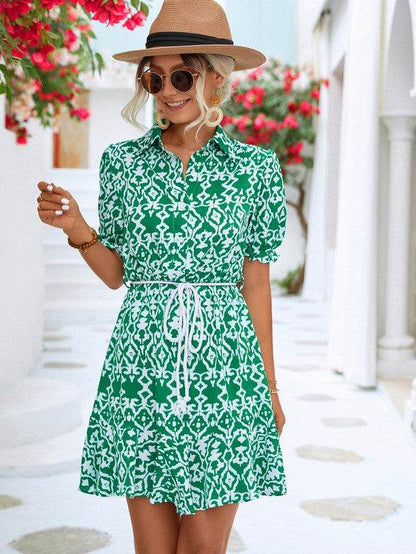 Women Print Button Down Jumpsuit - Shop Style & More | Fresh Looks, Everyday Deals & Free Shipping