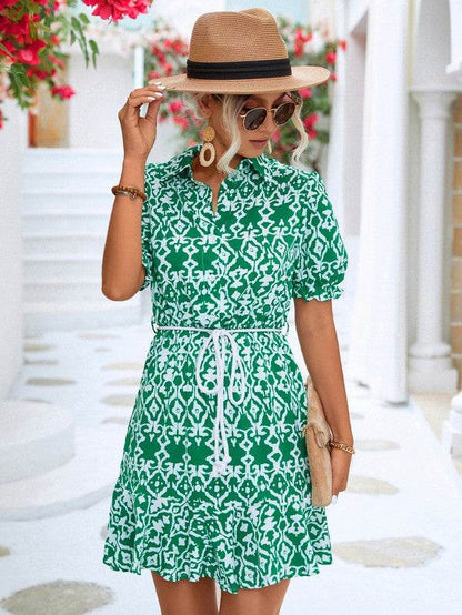 Women Print Button Down Jumpsuit - Shop Style & More | Fresh Looks, Everyday Deals & Free Shipping
