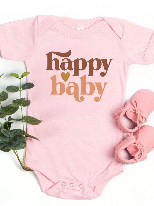 Happy Baby Baby Onesie - Shop Style & More | Fresh Looks, Everyday Deals & Free Shipping