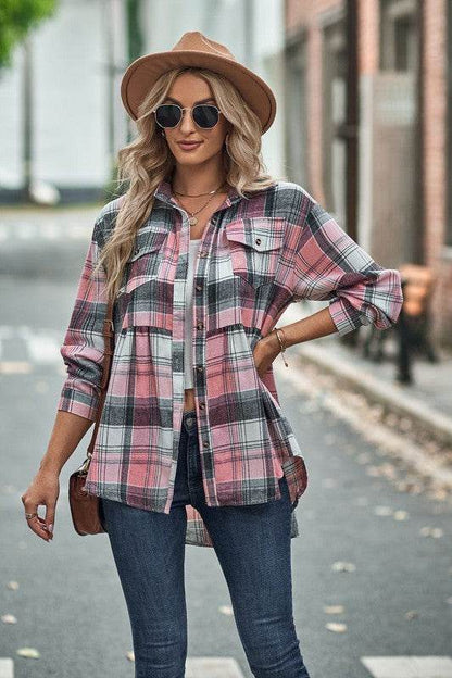 Plaid long sleeve shirt - Shop Style & More | Fresh Looks, Everyday Deals & Free Shipping
