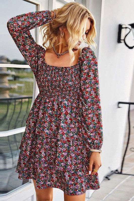 Long sleeve floral dress - Shop Style & More | Fresh Looks, Everyday Deals & Free Shipping