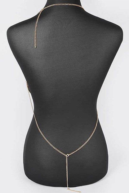 Rhinestone Star Fringe Drop Bra Chain - Shop Style & More | Fresh Looks, Everyday Deals & Free Shipping
