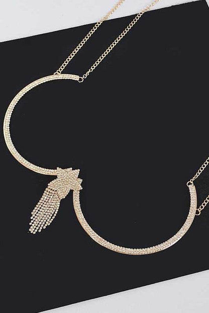Rhinestone Star Fringe Drop Bra Chain - Shop Style & More | Fresh Looks, Everyday Deals & Free Shipping
