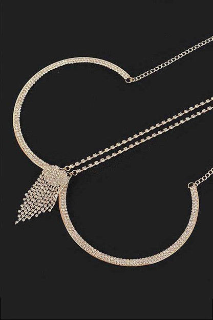 Rhinestone Fringe Detail Iconic Bra Chain - Shop Style & More | Fresh Looks, Everyday Deals & Free Shipping