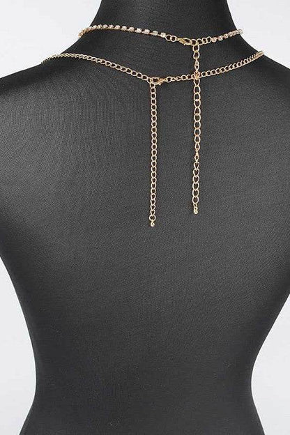 Rhinestone Fringe Detail Iconic Bra Chain - Shop Style & More | Fresh Looks, Everyday Deals & Free Shipping