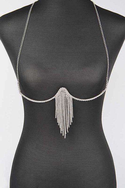 Fringe Rhinestone Iconic Bra Chain - Shop Style & More | Fresh Looks, Everyday Deals & Free Shipping