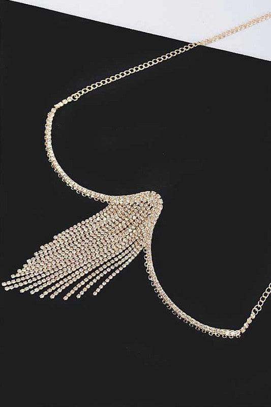 Fringe Rhinestone Iconic Bra Chain - Shop Style & More | Fresh Looks, Everyday Deals & Free Shipping