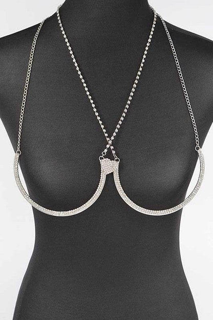 Rhinestone Iconic Bra Chain - Shop Style & More | Fresh Looks, Everyday Deals & Free Shipping