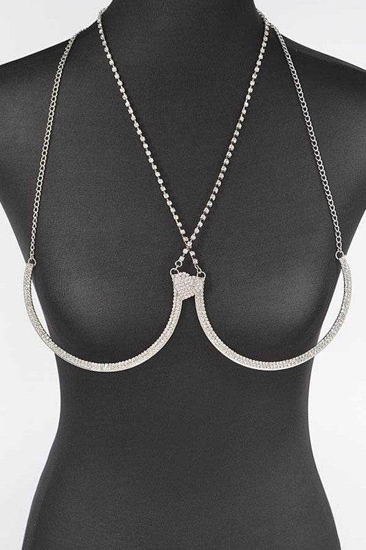 Rhinestone Iconic Bra Chain - Shop Style & More | Fresh Looks, Everyday Deals & Free Shipping