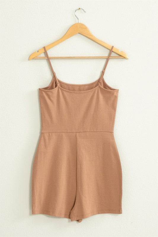 Loving Me Fitted Sleeveless Romper - Shop Style & More | Fresh Looks, Everyday Deals & Free Shipping